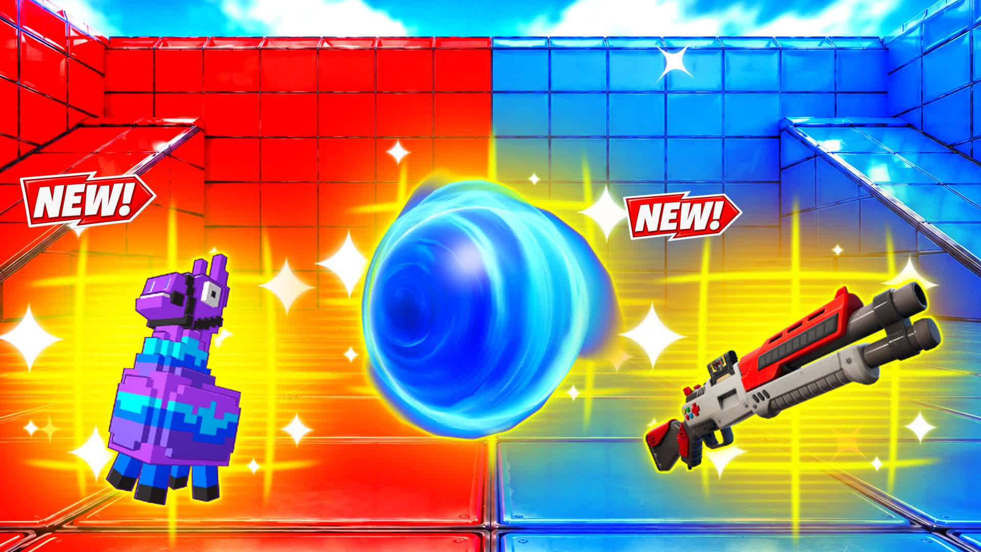 RED VS BLUE MAKE IT COUNT 🔴🔵 — Fortnite Creative map