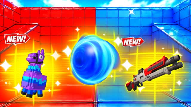 RED VS BLUE MAKE IT COUNT 🔴🔵 — Fortnite Creative map cover art