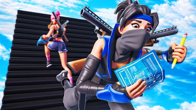 SIMPLE 1V1 (SWACEEY) — Fortnite Creative map cover art