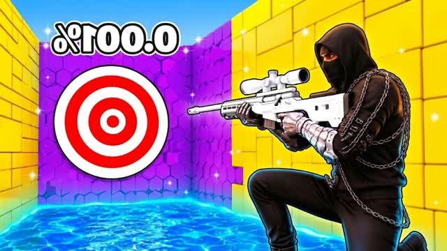UNBELIVABLE TRICKSHOT PARKOUR MEDIUM⚡ — Fortnite Creative map cover art