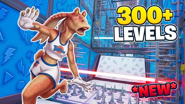 STAR WARS PARKOUR DEATHRUN 300+ ✨ — Fortnite Creative map cover art