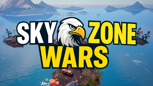 Sky Zone Wars — Fortnite Creative map cover art