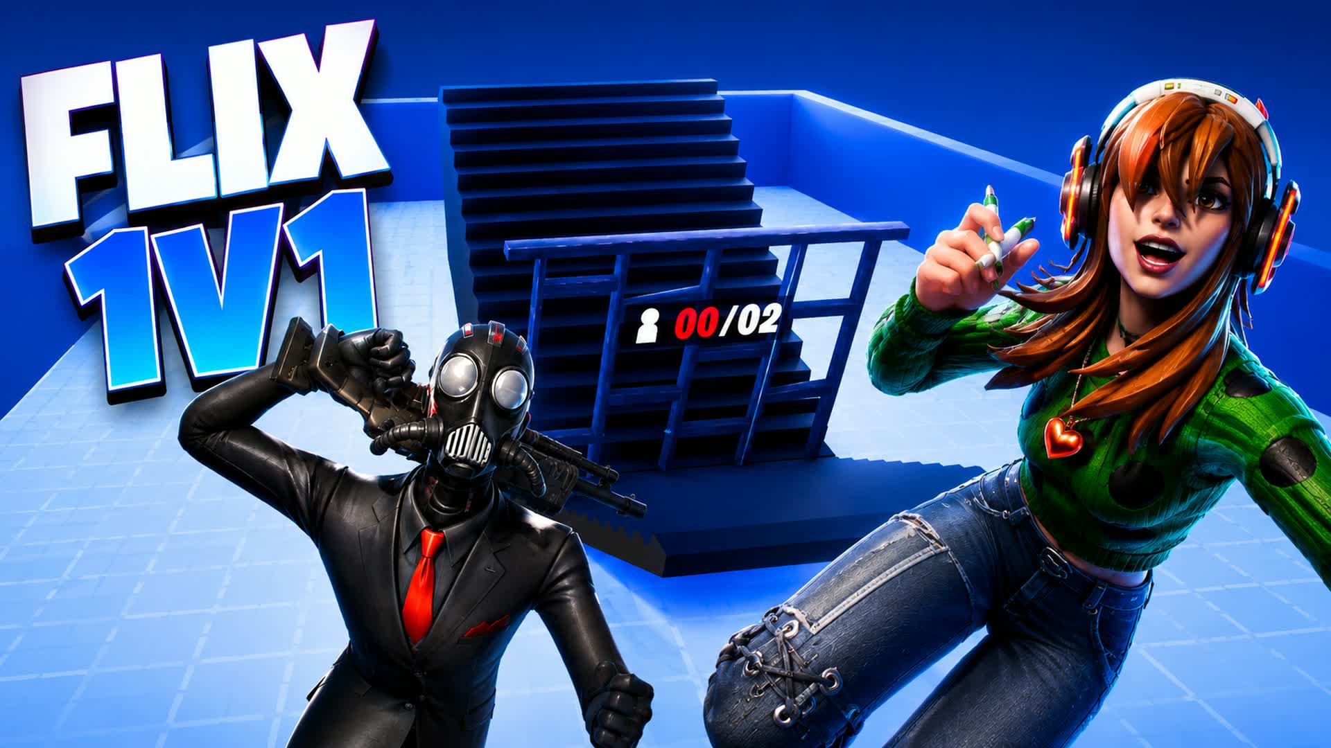 Flix 1v1 — Fortnite Creative map