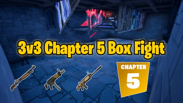 3v3 Chapter 5 Box Fight — Fortnite Creative map cover art