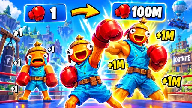 GIGACHAD PUNCH SIMULATOR 💪 — Fortnite Creative map