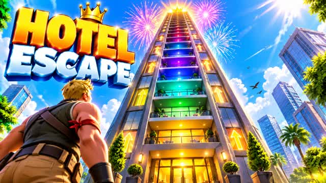 Escape the Hotel — Fortnite Creative map