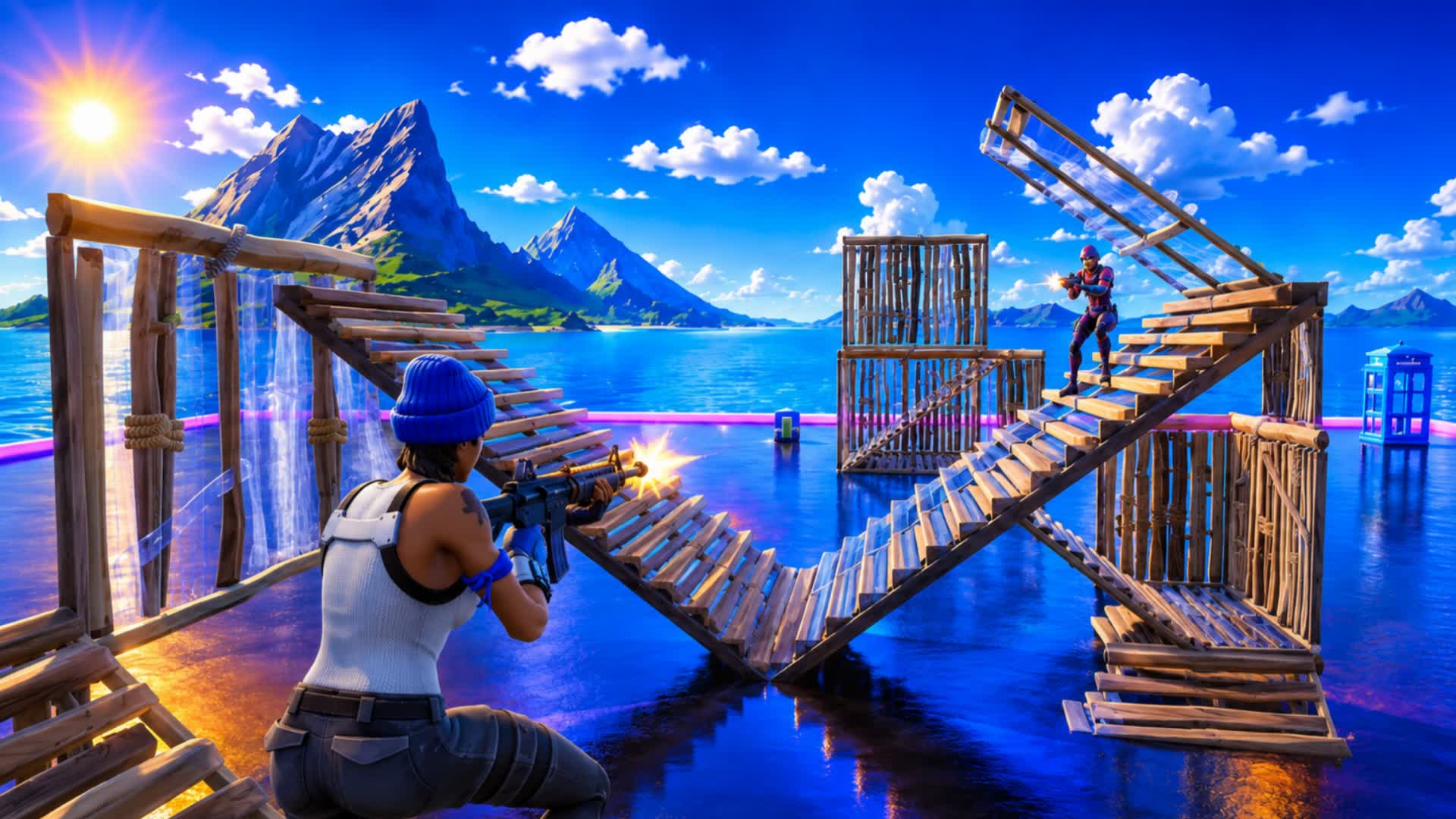 Mapa 1v1 — Fortnite Creative map