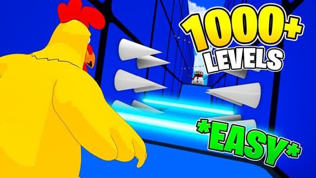 CRAZY DEFAULT PARKOUR 600+ LEVELS — Fortnite Creative map cover art