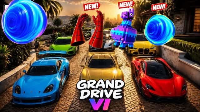 THEFT DRIVE — Fortnite Creative map