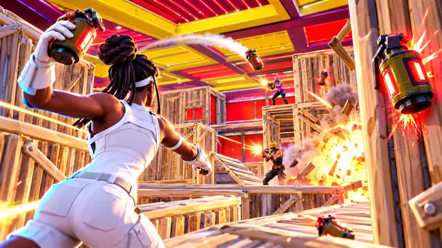 💥 STICKY CABANES — Fortnite Creative map