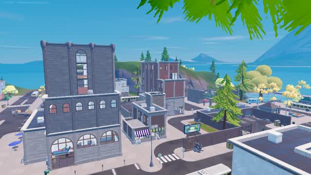 Neo Battle City — Fortnite Creative map cover art