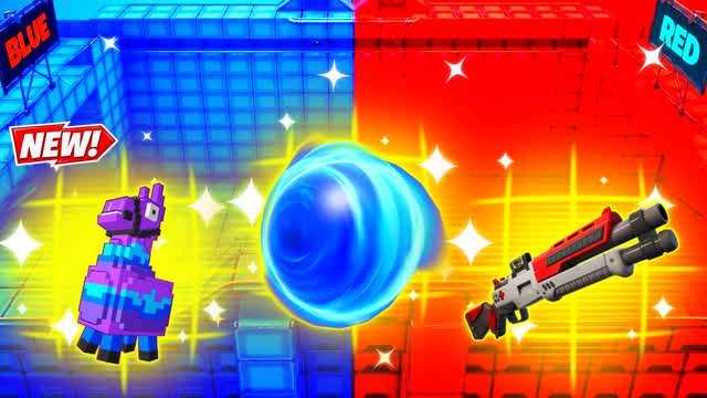 RED VS BLUE FIRST STEP 🔴🔵 — Fortnite Creative map