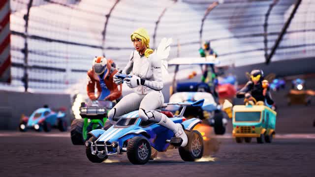 Wacky Raceway Prop Hunt 🏁 — Fortnite Creative map