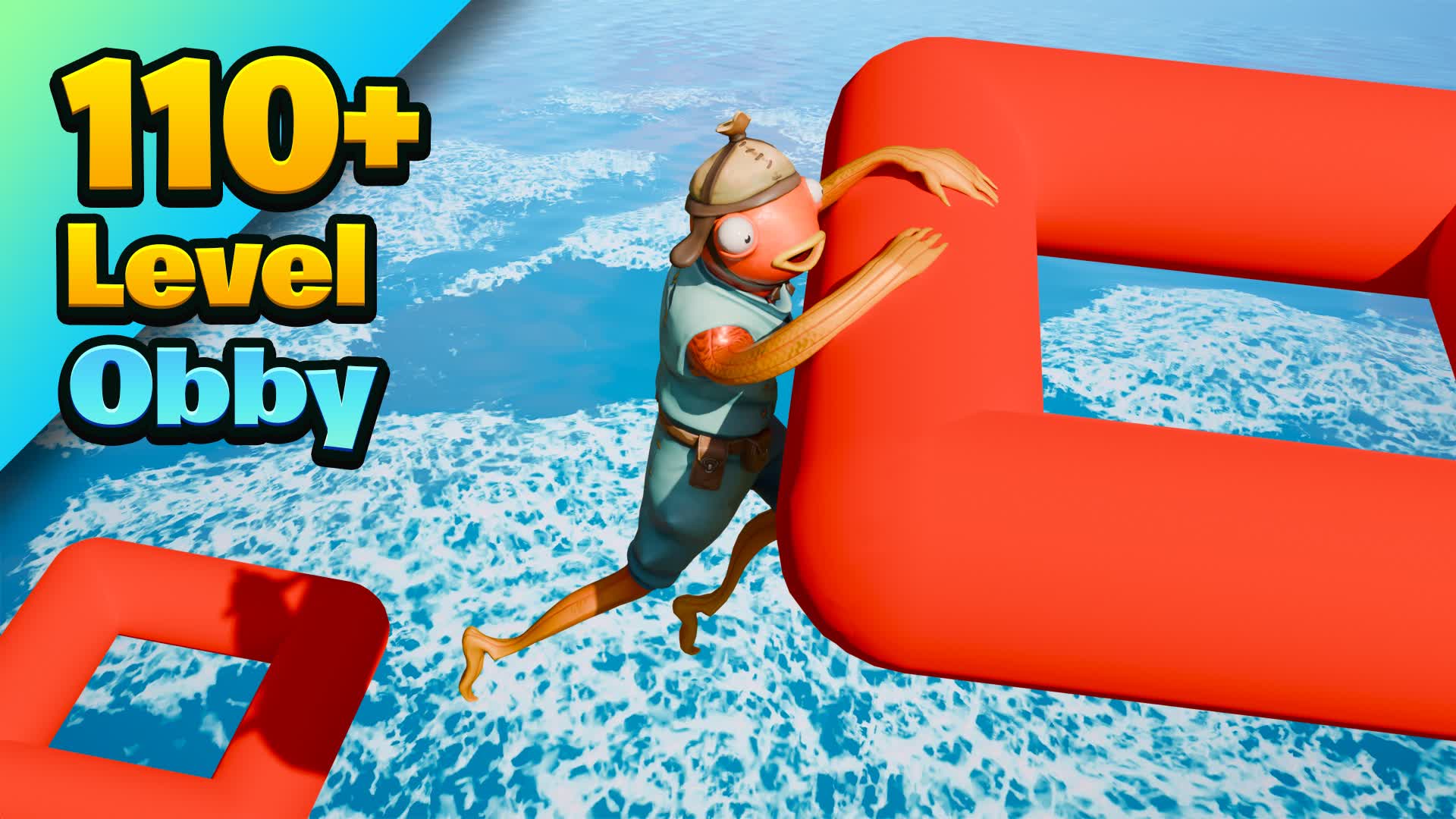 110+ Level Obby — Fortnite Creative map