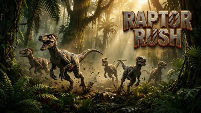 🔥🦖 RAPTOR RUSH | SURVIVAL — Fortnite Creative map cover art