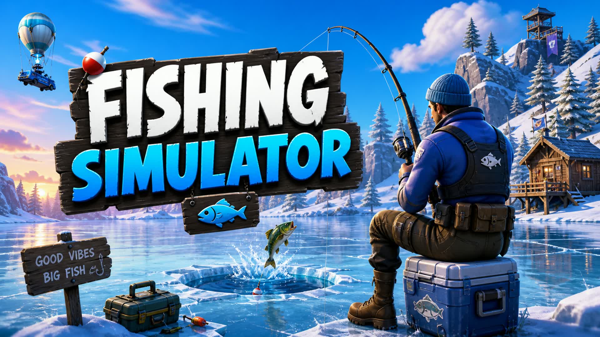 Fishing Simulator — Fortnite Creative map