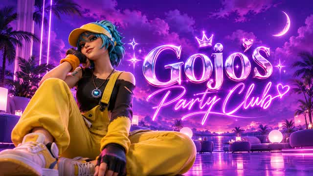 ✨Gojo’s Party Club✨ — Fortnite Creative map