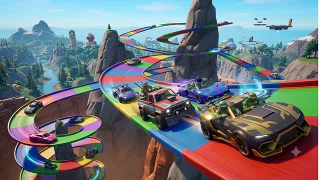 TMNT CAR GAME 🕹️ 2026 — Fortnite Creative map