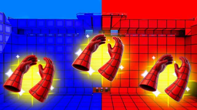 RED VS BLUE MASSIVE BATTLE🔴🔵INTENSE — Fortnite Creative map