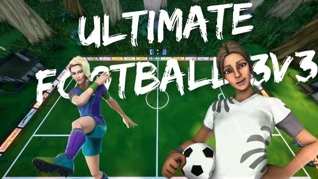 Ultimate Football 3v3 — Fortnite Creative map cover art