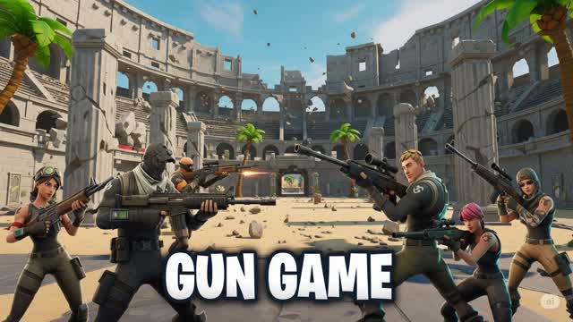 GUN GAME | TWITZZ — Fortnite Creative map