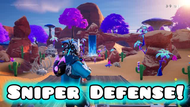 Sniper Defense — Fortnite Creative map cover art