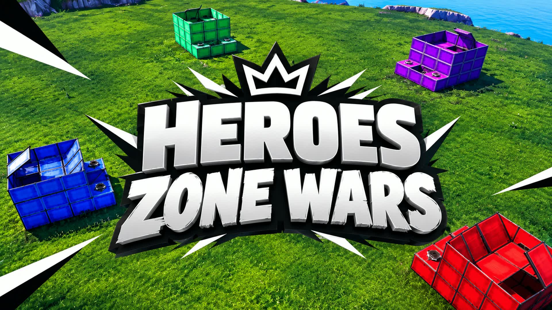 HEROES ZONE WARS💎O S — Fortnite Creative map