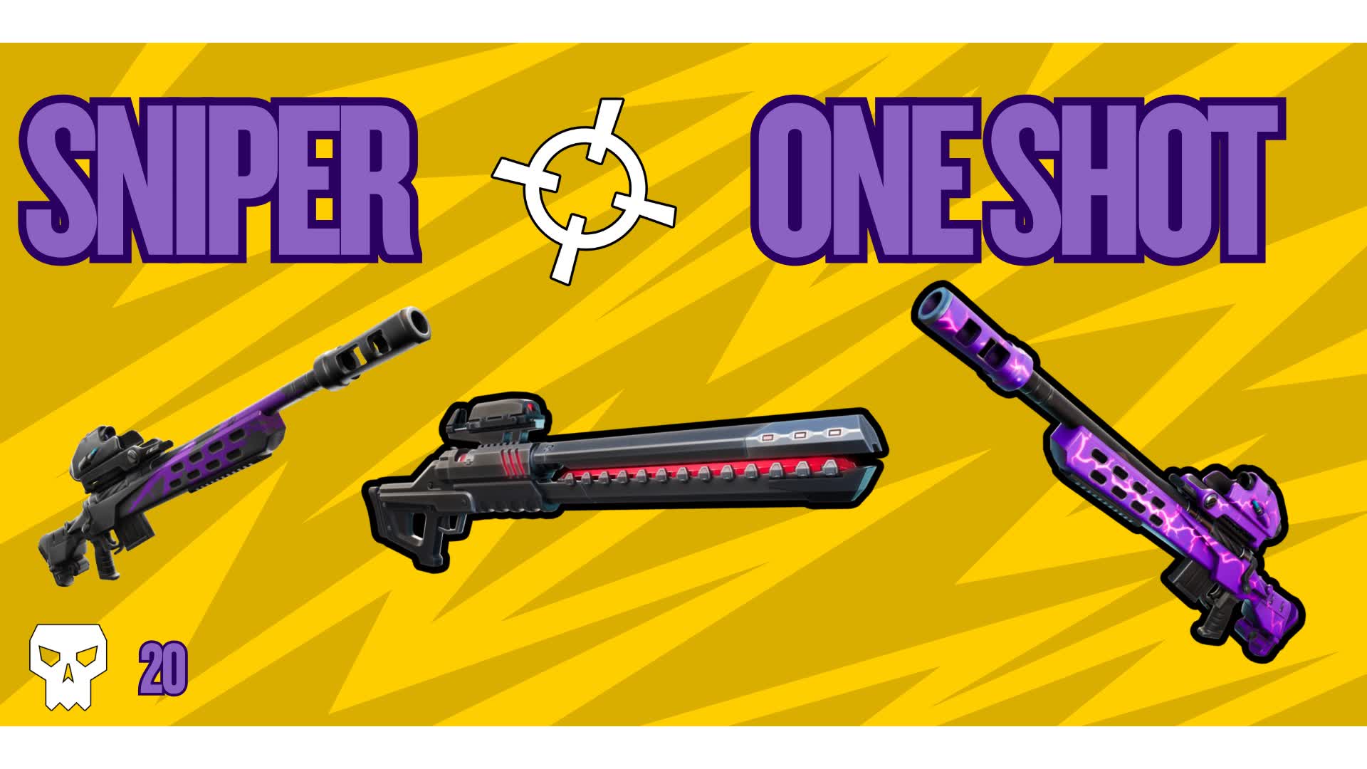 Solo sniper one shot — Fortnite Creative map