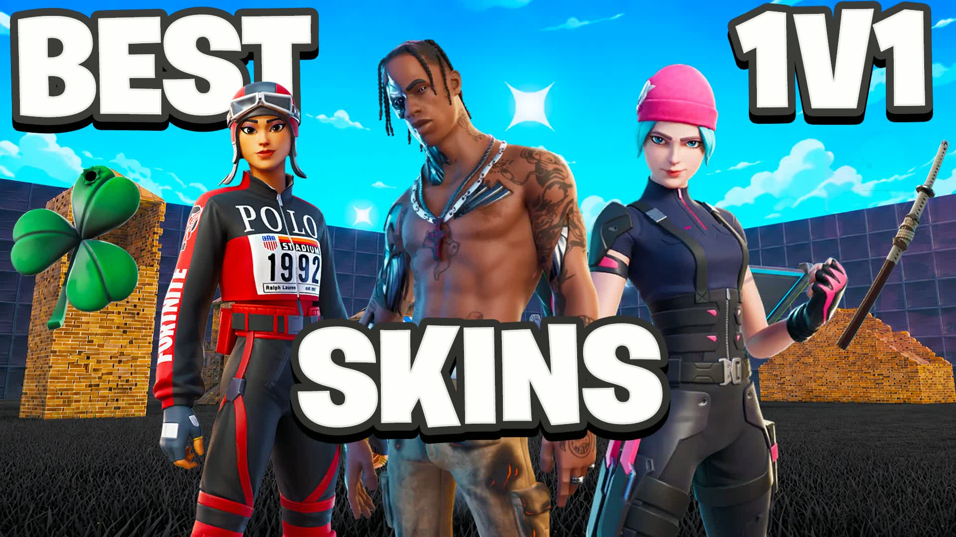 BEST SKINS 1V1 WYFUL — Fortnite Creative map