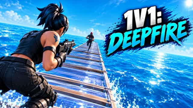 1V1: Deepfire — Fortnite Creative map
