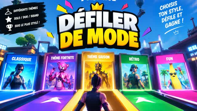 110 PLAYERS | FASHION SHOW — Fortnite Creative map
