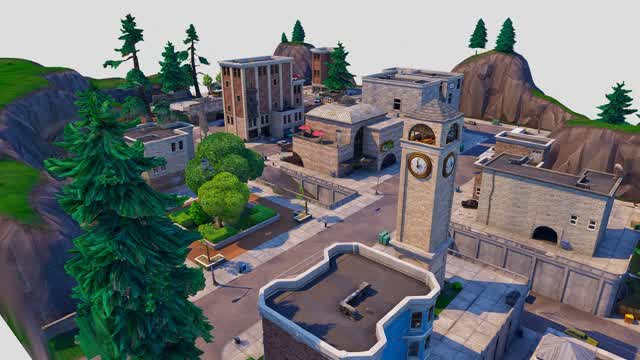 Tilted Zone Wars — Fortnite Creative map cover art