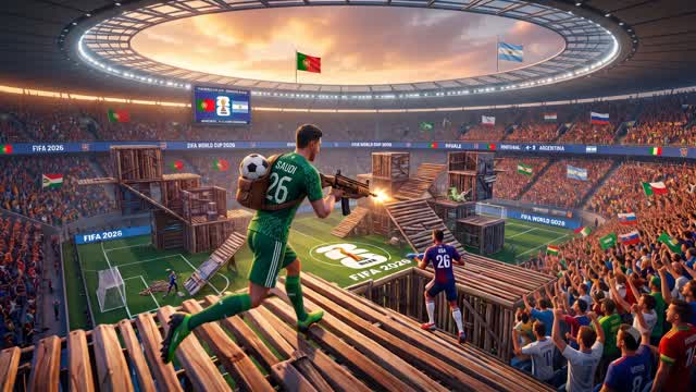 2026 WORLD CUP ZONEWARS — Fortnite Creative map cover art