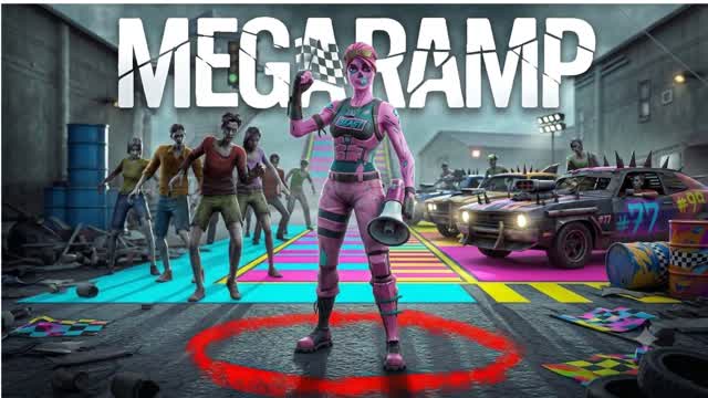twue DRIVE CITY - ALL WEAPONS FFA RAMP💥 — Fortnite Creative map cover art