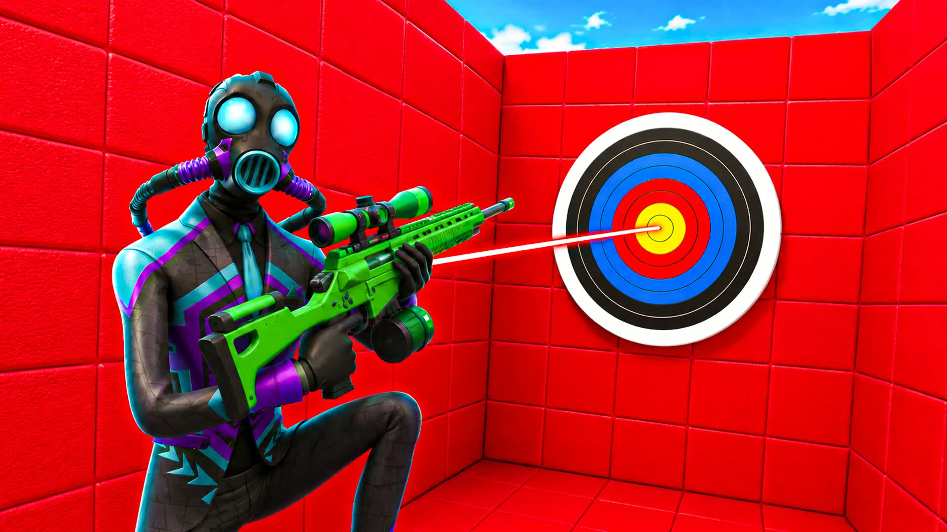 IMPOSSIBLE TRICKSHOT PARKOUR 🎯 — Fortnite Creative map
