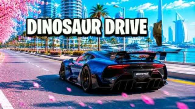 THE DINOSAUR DRIVE CITY 🌄 — Fortnite Creative map