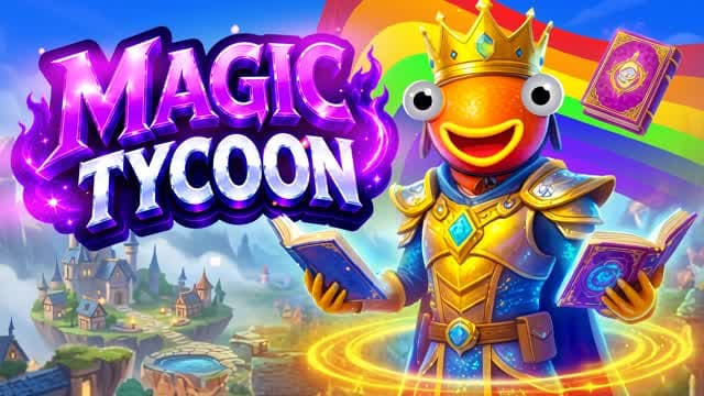 🌈Magic Tycoon✨ — Fortnite Creative map