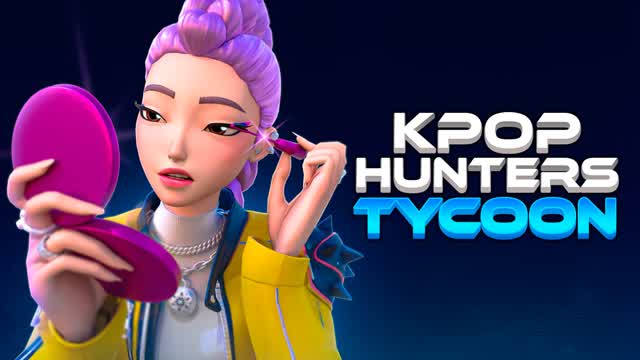 KPOP HUNTERS TYCOON — Fortnite Creative map cover art