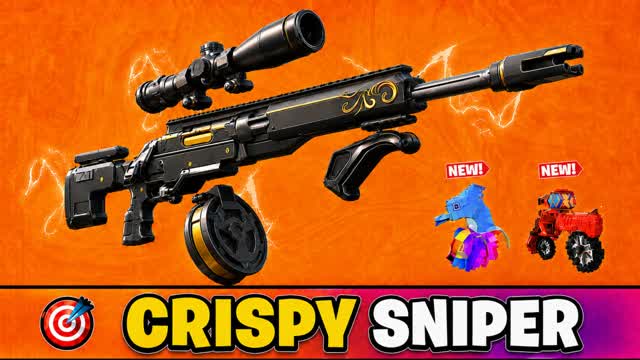 CRISPY SNIPER ONE SHOT🎯 — Fortnite Creative map