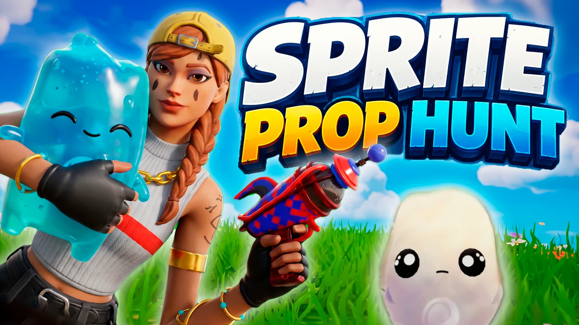 HIDE AND SEEK SPRITE PROP HUNT — Fortnite Creative map