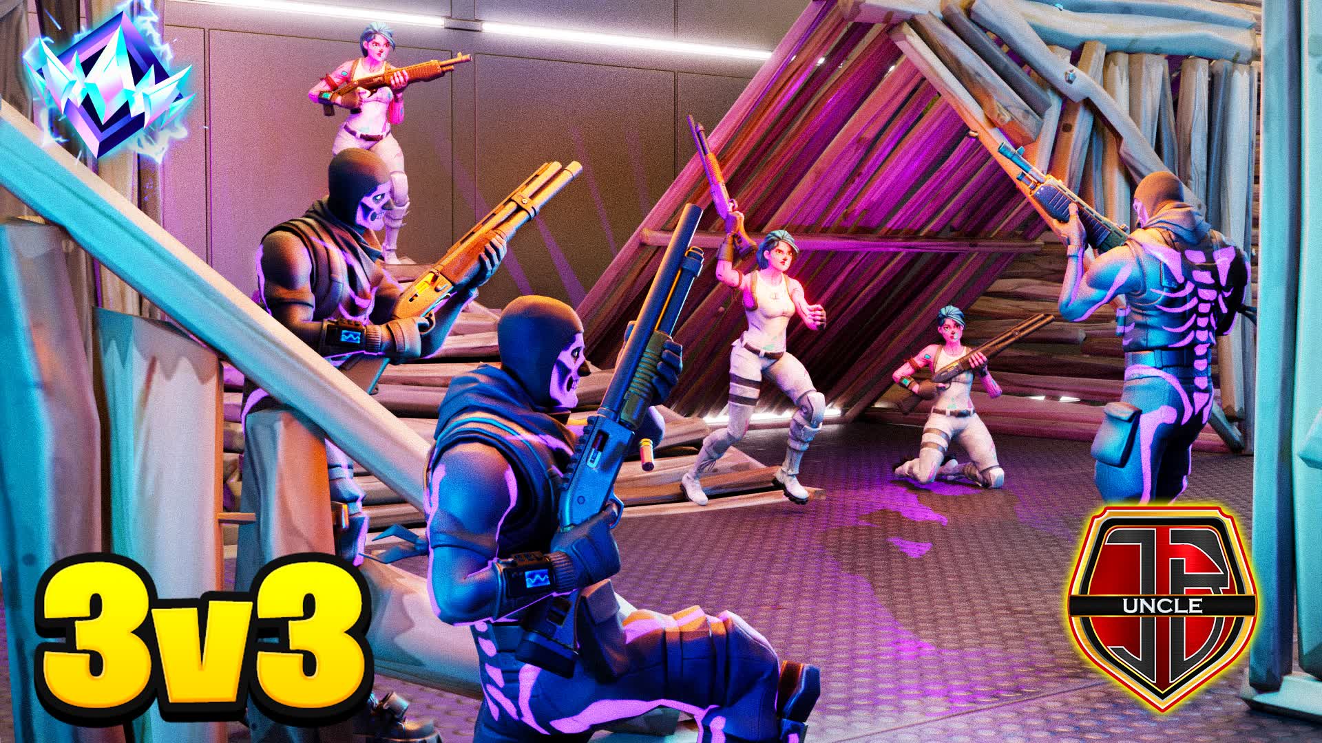 Piece Control 3v3 [RANKED] 🏆 — Fortnite Creative map