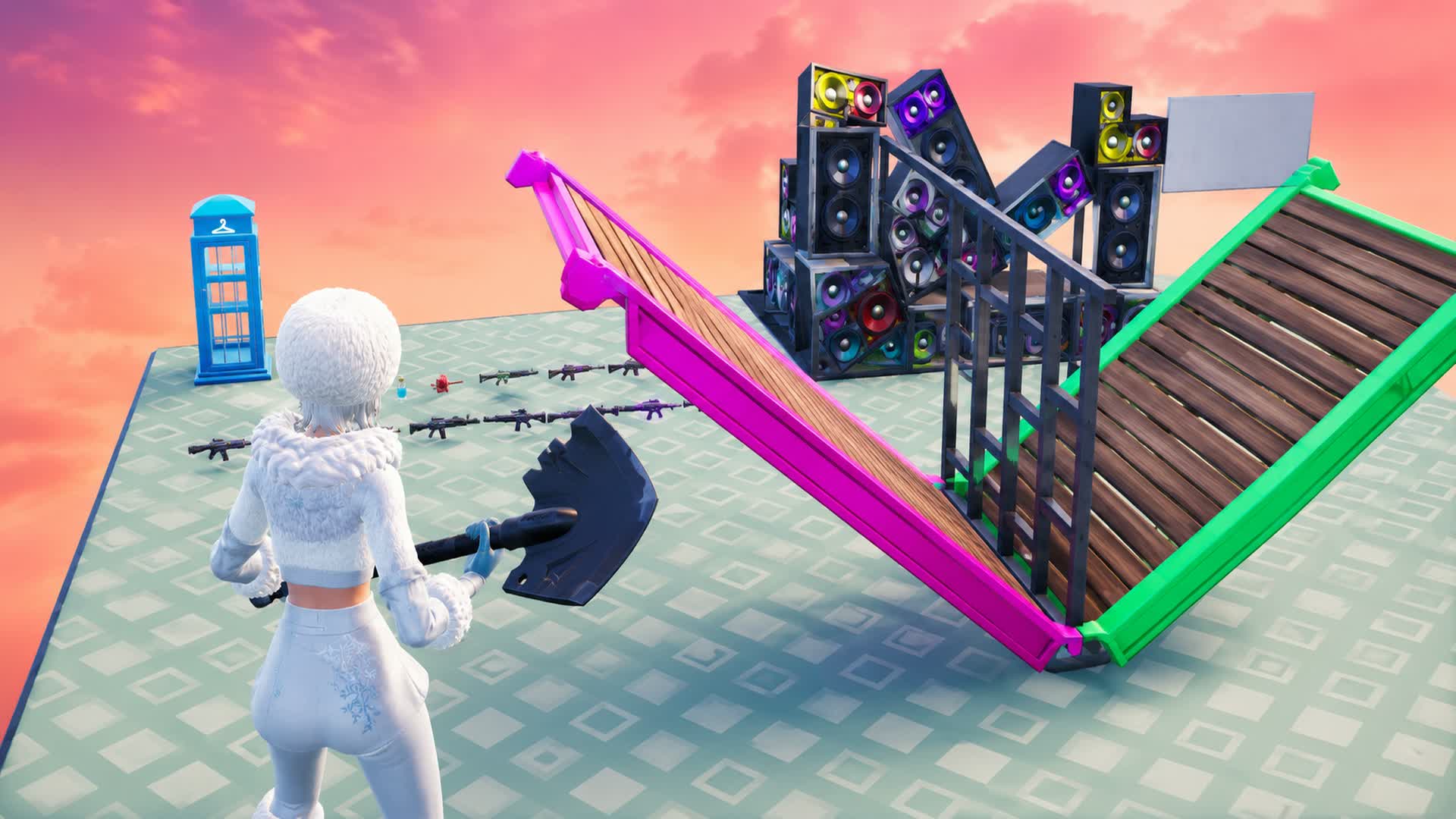 Lyriq 1v1 Build Fights — Fortnite Creative map