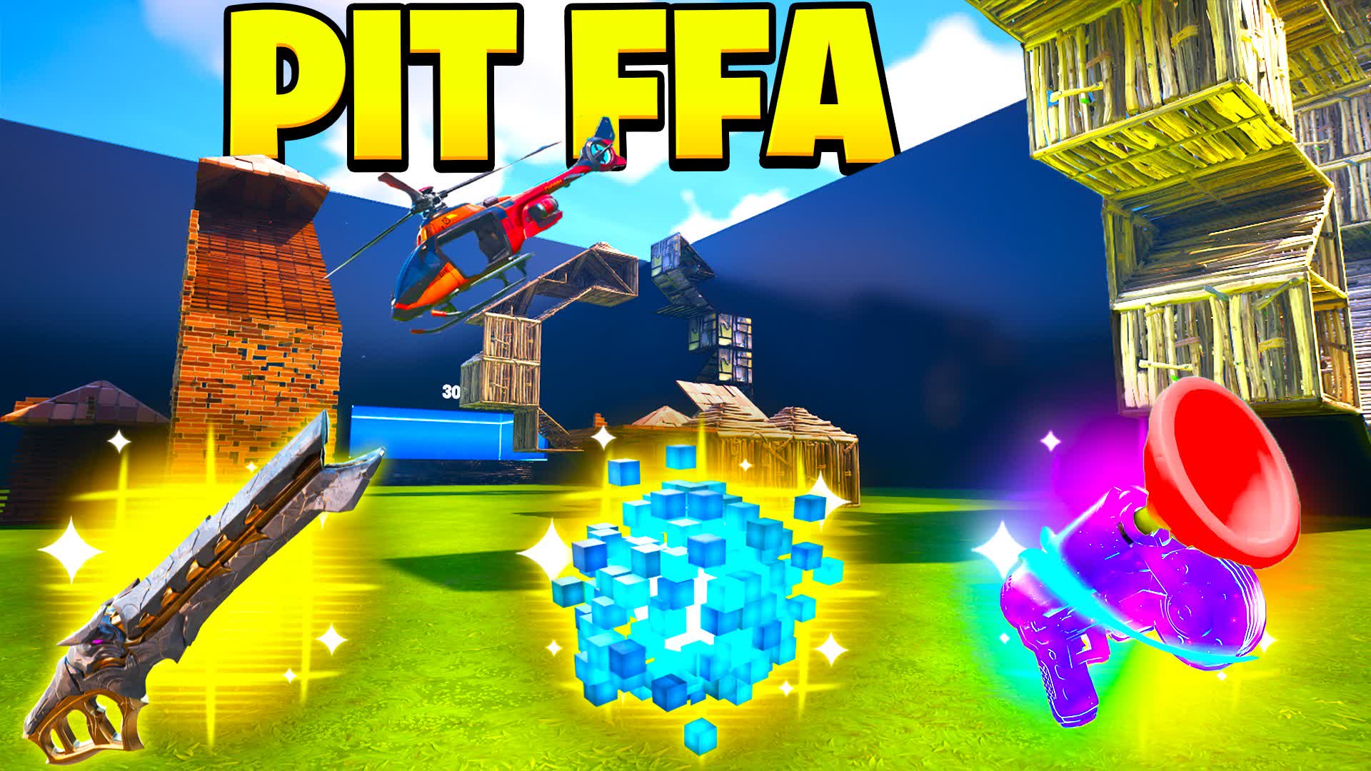 LEGENDARY PIT - FFA — Fortnite Creative map