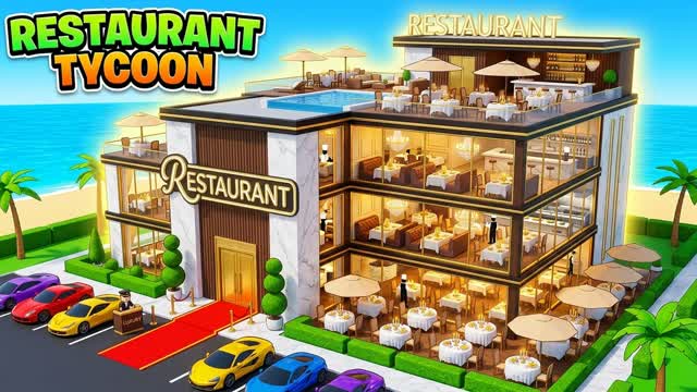RESTAURANT TYCOON — Fortnite Creative map cover art