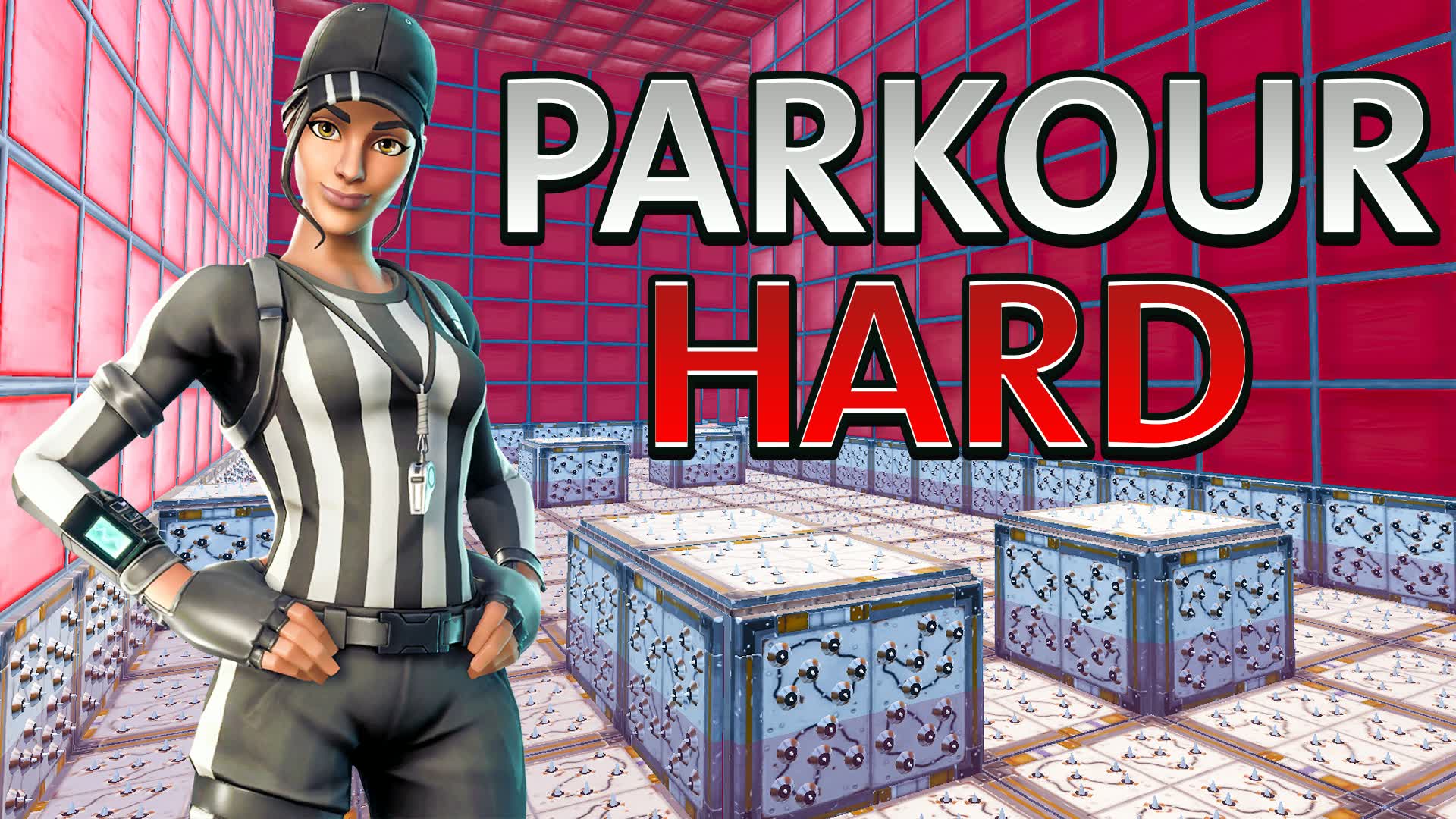 10 LEVELS HARD PARKOUR [2882] — Fortnite Creative map