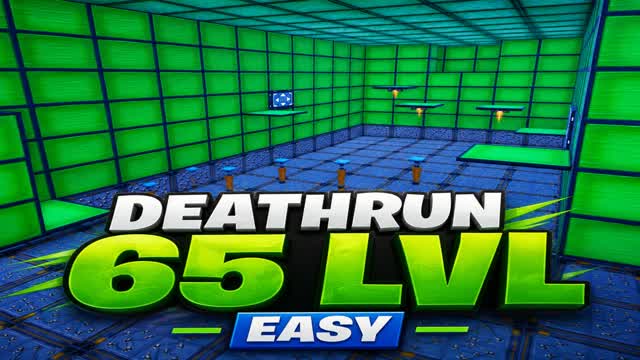 65 Level Easy Deathrun — Fortnite Creative map