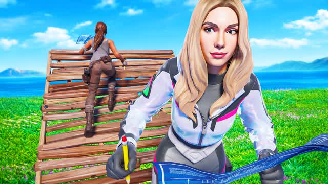 1v1 Build Fights (Hybrid) — Fortnite Creative map