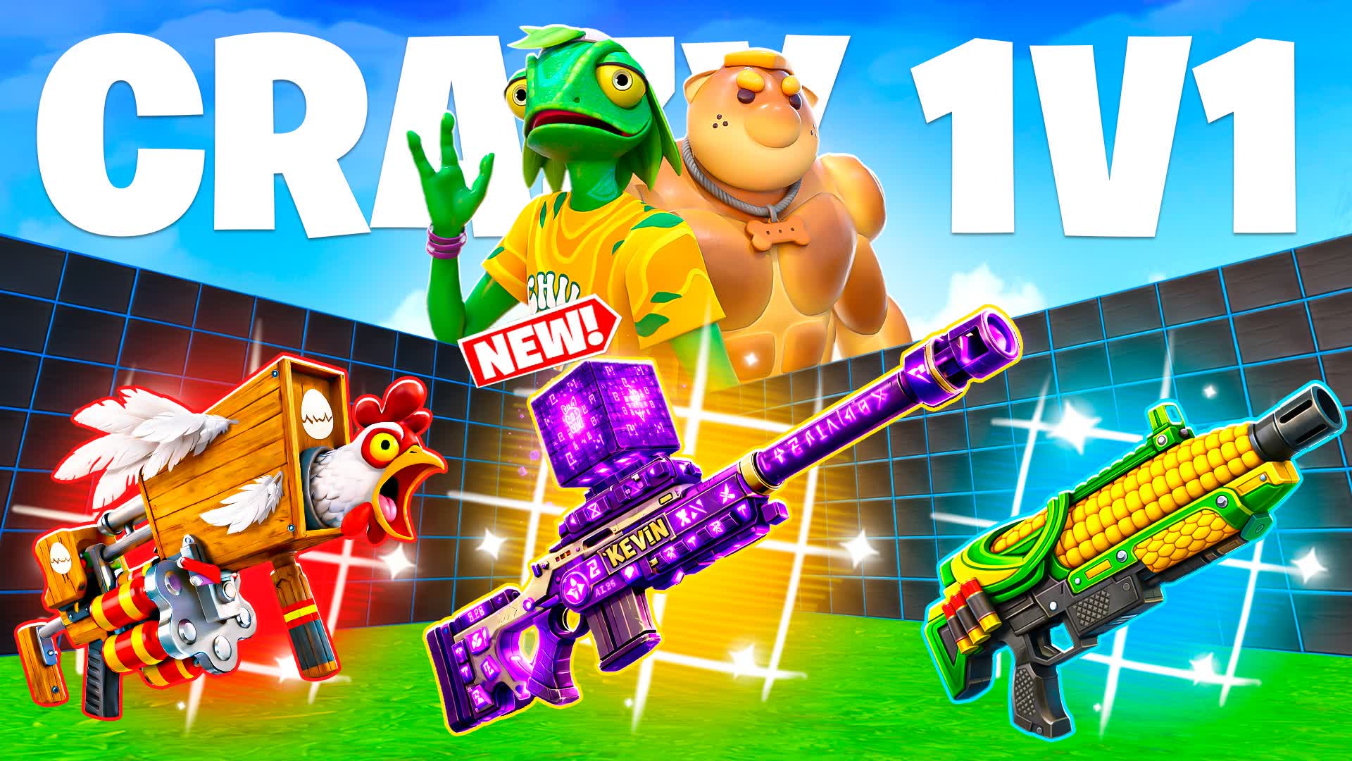 CRAZY 1VS1 FFA HOZZY 1VS1 1 v 1 1 vs 1 A — Fortnite Creative map