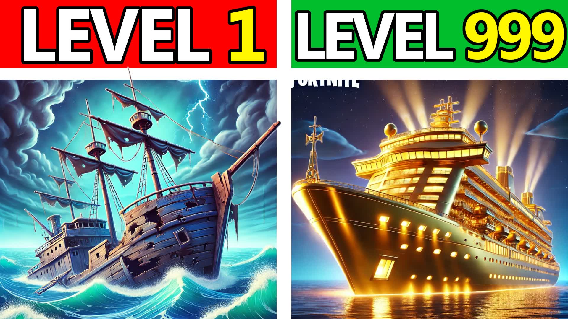 🚢GOLDEN SHIP TYCOON [CO-OP] — Fortnite Creative map