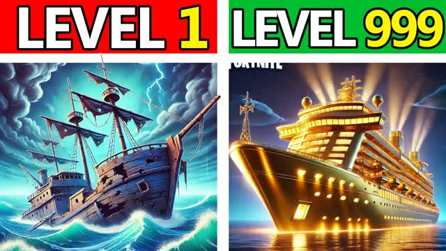 🚢GOLDEN SHIP TYCOON [CO-OP] — Fortnite Creative map cover art